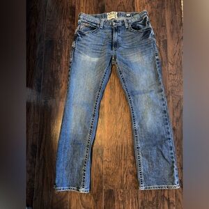 Ariat® M5 Low Rise Gambler  Straight Leg Jeans Size 34x32